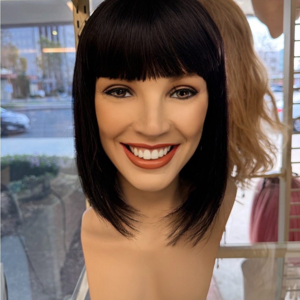 Human hair bob wig